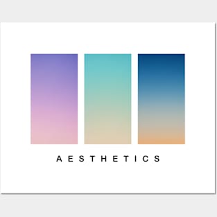 Color Aesthetics Posters and Art